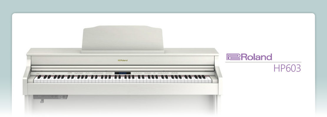 قیمت خرید فروش پیانو دیجیتال Roland HP603 WHL